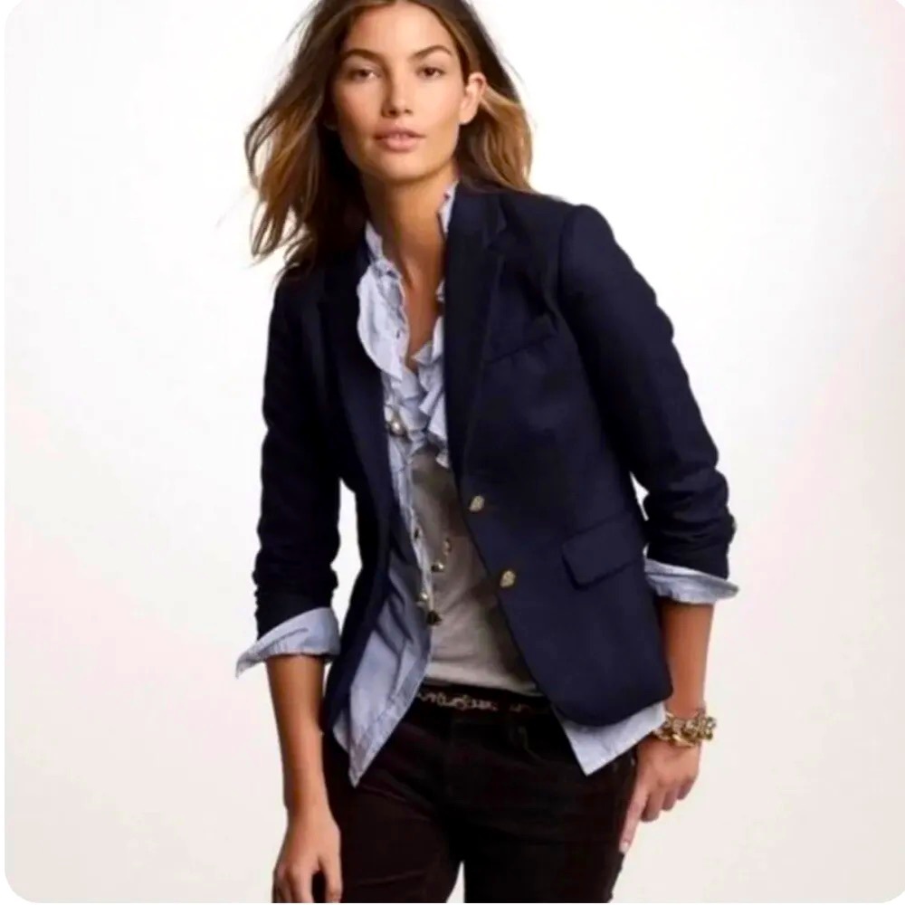 J. Crew Schoolboy Wool Blazer